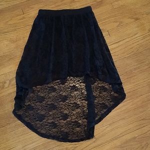 High low skirt